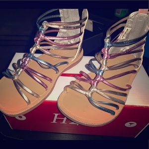 Girls summertime sandals